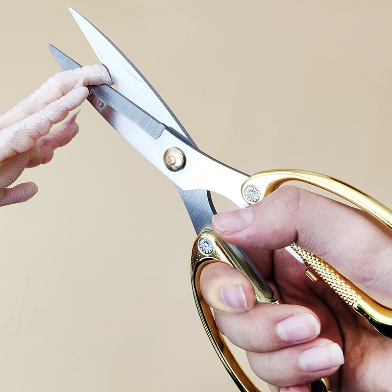 厨房剪刀家用不锈钢德国工艺合金剪强力鸡骨剪专用剪纸剪彩辅食剪