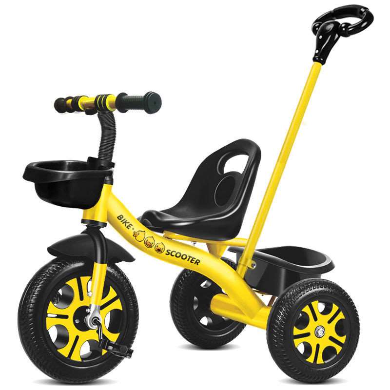 儿童三轮车1-3-2-6岁大号宝宝婴儿手推脚踏自行车幼儿园玩具车