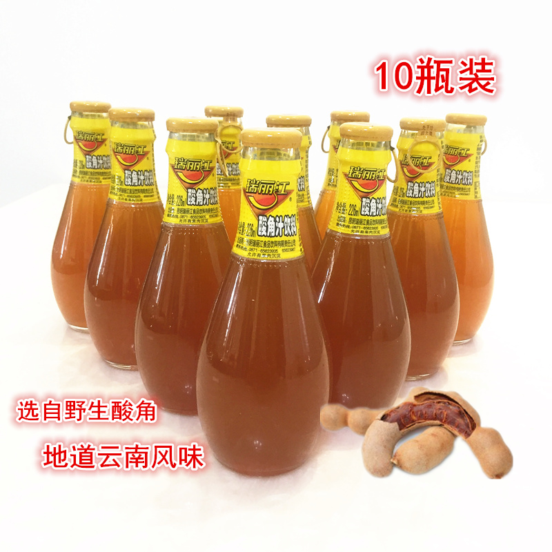 瑞丽江酸角汁饮料果汁云南特产味比芒果汁 226ml*12箱装