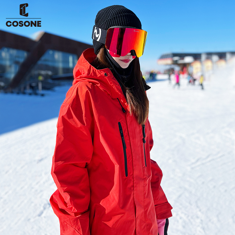 COSONE单板滑雪服女男款双板滑雪上衣套装防风防水雪服滑雪衣裤