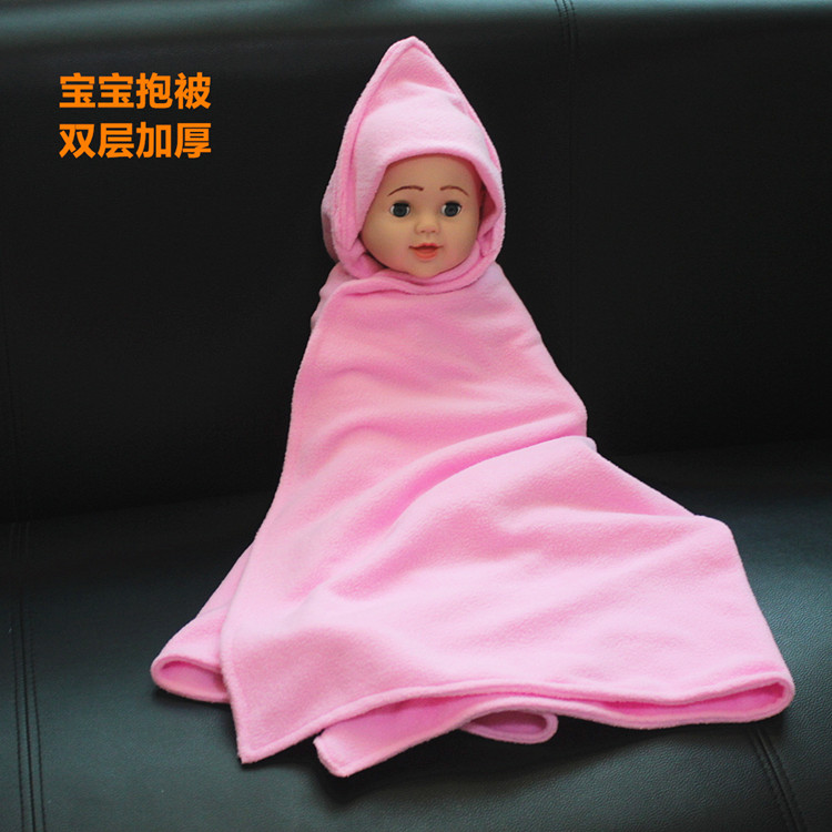 新生儿包被产房初生婴儿抱被春秋被子夏季厚款棉质襁褓巾宝宝用品
