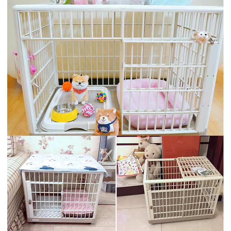 日本IRIS爱丽思可拆卸树脂狗笼660猫笼子爱丽丝宠物窝房狗用品810