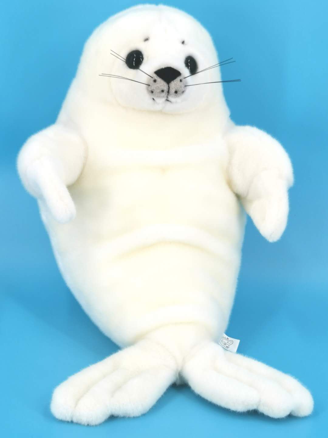 da大熊海洋动物毛绒玩具极地世界公仔大号白色海豹老虎滩纪念品