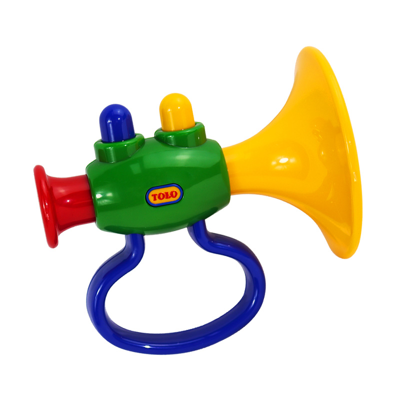 新款Tolo小喇叭儿童玩具乐器婴儿可吹口哨宝宝1-3岁早教吹奏哨子
