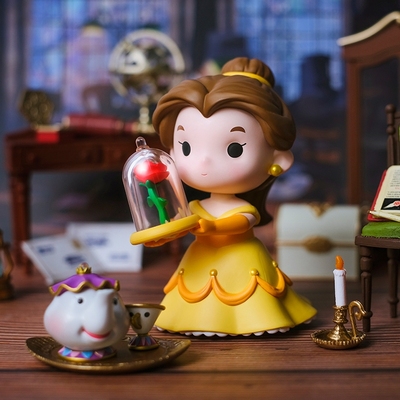 泡泡玛特 迪士尼公主与她的小伙伴系列盲盒popmart创意圣诞礼物