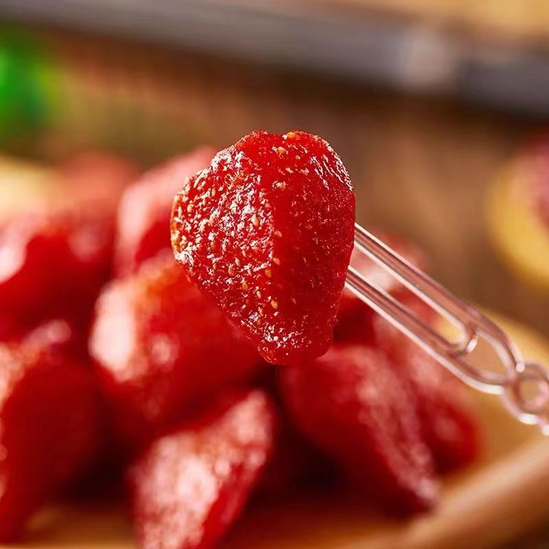 草莓干100g500g水果干蜜饯果脯草莓肉休闲网红零食孕妇儿童小吃