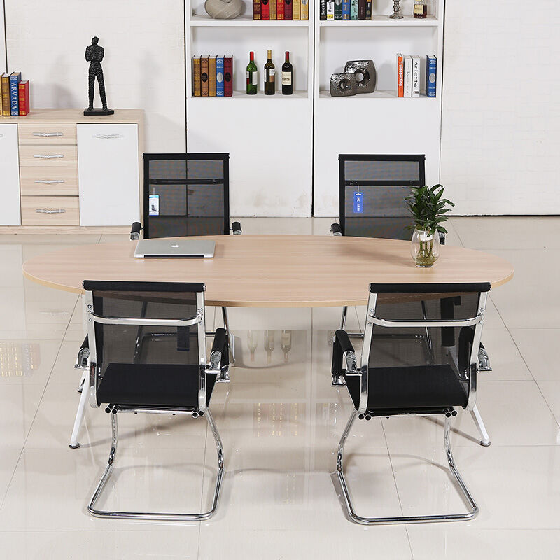 新品世纪柏源办公家具办公桌简约现代会议桌组合简易椭圆形开会桌
