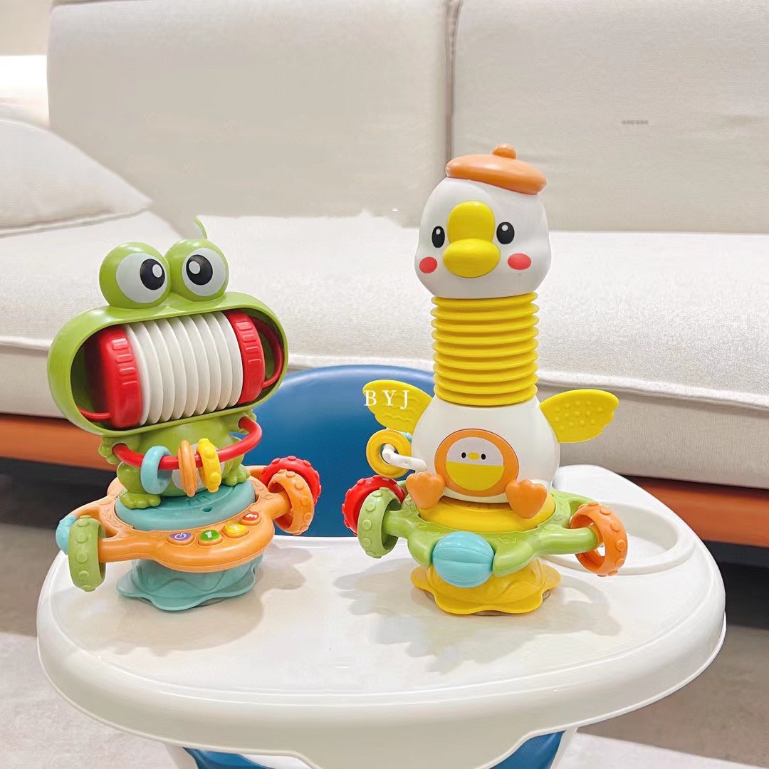 喂饭神器婴儿餐桌玩具7餐椅吸盘转转乐8宝宝0一1岁益智早教六个月