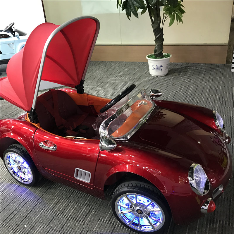 新儿童电动车四轮遥控汽车男女小孩网红车宝宝玩具车可坐人充电超