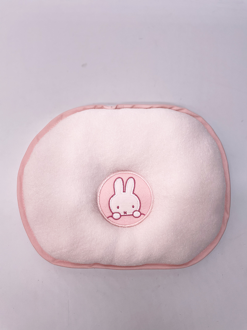 日本制 西川婴儿防偏头定型枕 婴儿护颈枕 日本制miffy枕头现货