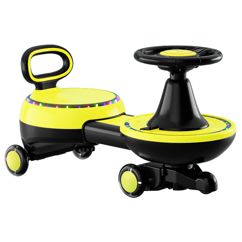 儿童扭扭车1-3岁可电动男女小孩溜溜车静音万向轮防侧翻滑行车