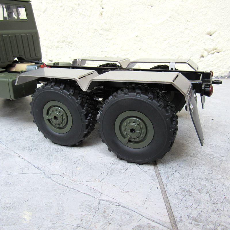 顽皮龙六驱模型玩具车专用Z 金属后挡泥板改装升级配件