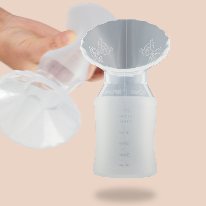 VCOOOL新款母乳收集器硅胶简易吸奶器大吸力手动集母乳接漏奶神器