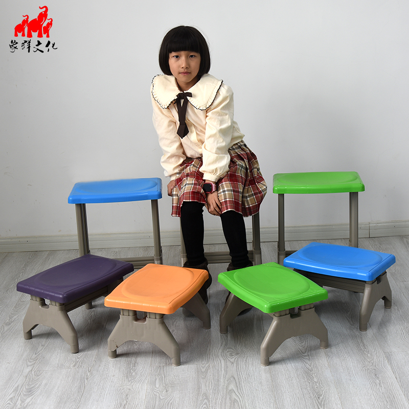 学生板凳塑料儿童椅家用加厚学习凳子校用培训辅导班写字椅无靠背