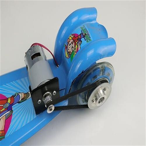 儿童三轮滑板车改电动配件775电机同步轮12v有刷控制器
