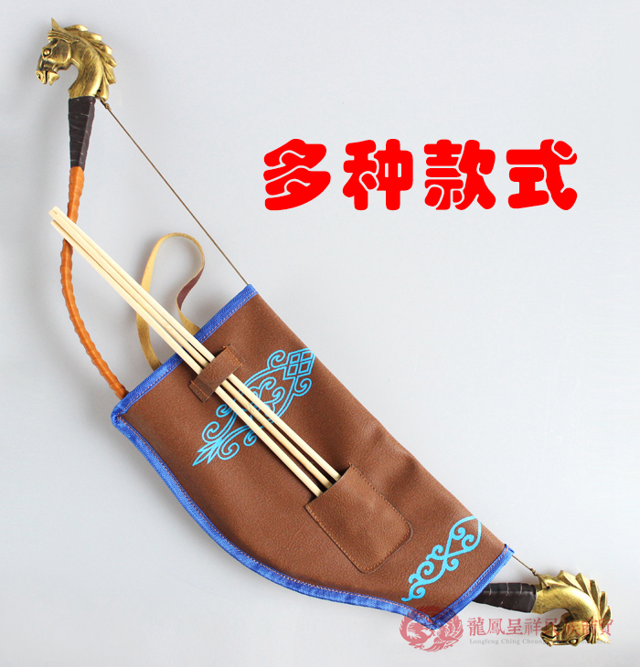 儿童弓箭传统玩具模型马头款内蒙古工艺品小号木制蒙古元素装饰品