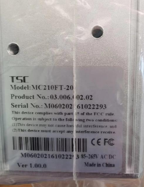 全新原装正品卓越TSC MC210FT-20km单模光纤工业收发器光电转换器