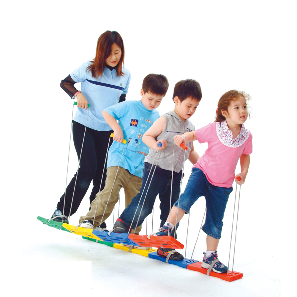 儿童游戏鞋 亲子玩具 幼儿园团体协力板 感统教具 协调能力训练板