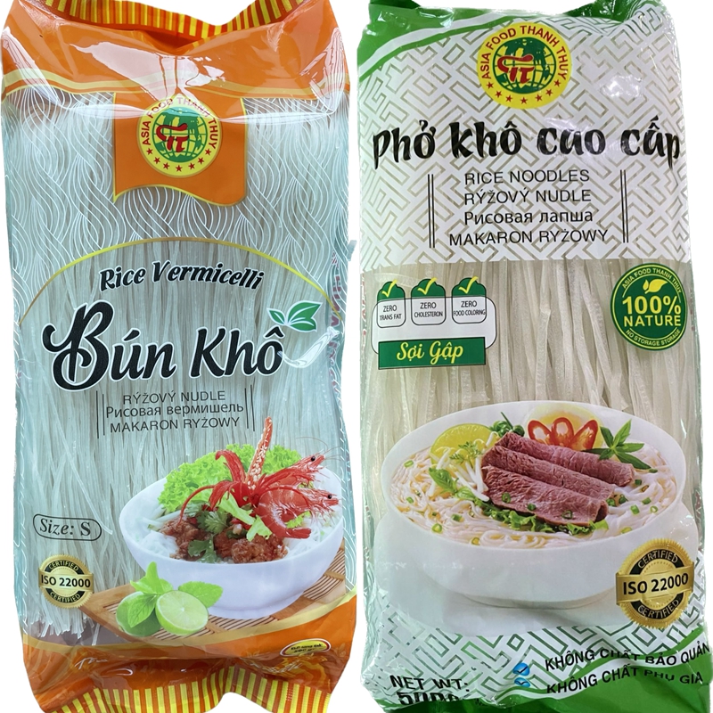 包邮 越南出口版 越意干河粉檬粉PHO牛肉 鸡肉干捞烤肉粉配用米粉
