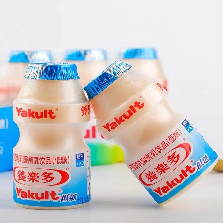 Yakult养乐多活性乳酸菌100ml瓶装0脂肪低糖儿童酸奶饮品
