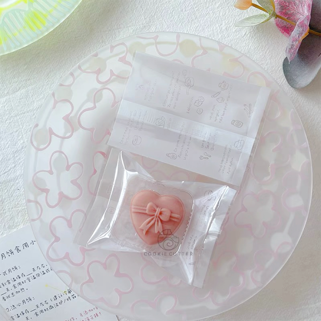 15g20g30g迷你小号卡通手绘月饼机封袋绿豆糕mini包装饼干密封袋