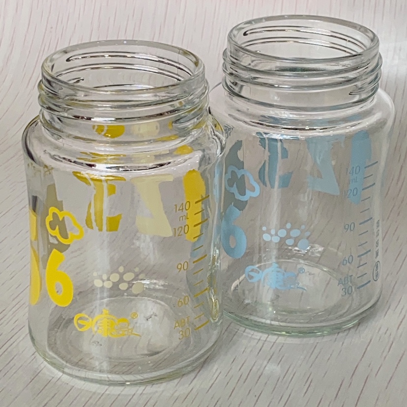 日康新生婴儿童宽口径玻璃奶瓶单独瓶身奶瓶原装配件