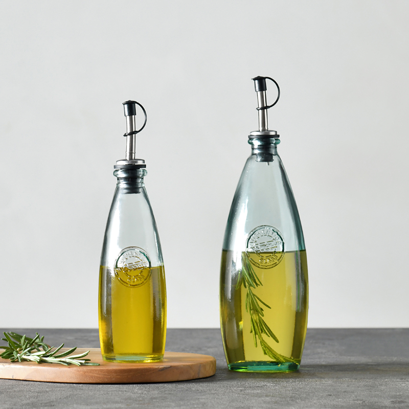 迦乐西班牙进口正品北欧简约环保再生玻璃厨房油壶油瓶调味瓶