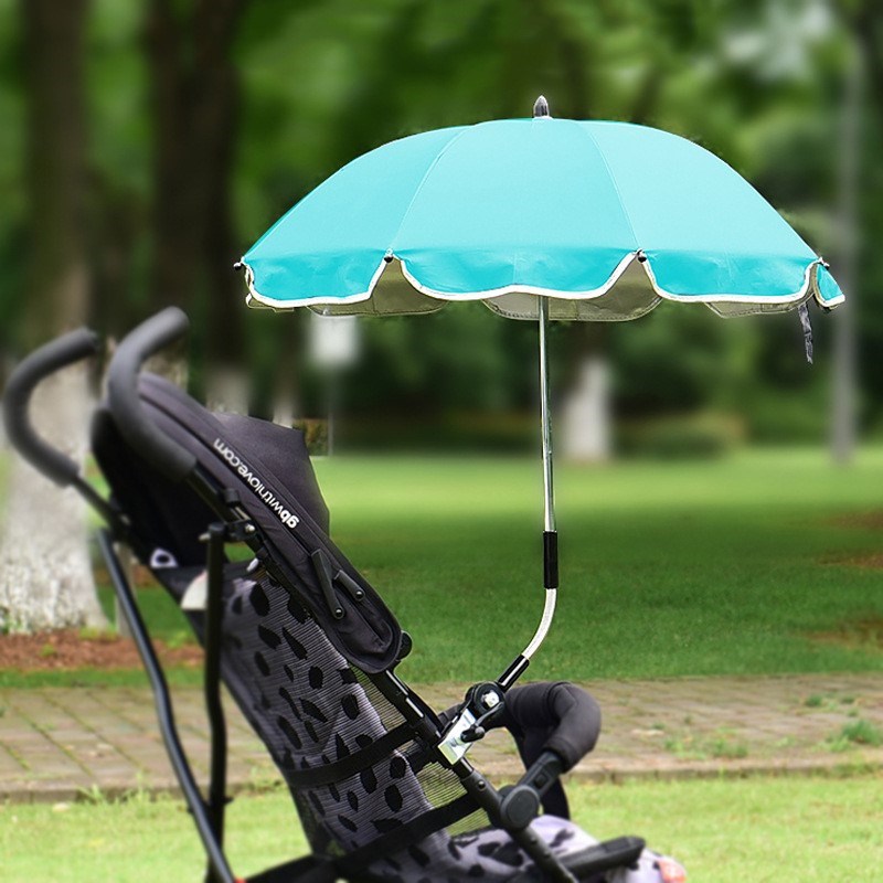 创意婴儿童手推车遮阳伞万向伞宝宝车用伞溜娃三轮车童车防晒雨伞