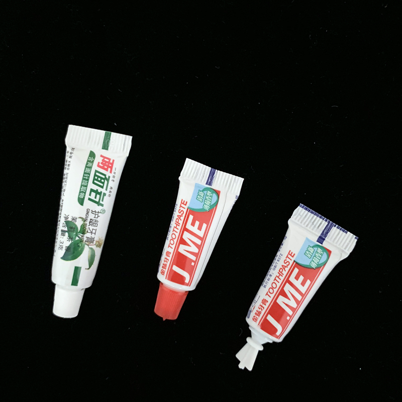 酒店用一次性小牙膏3克g宾馆专用旅行便携两面针倾晨金妹洗漱用品