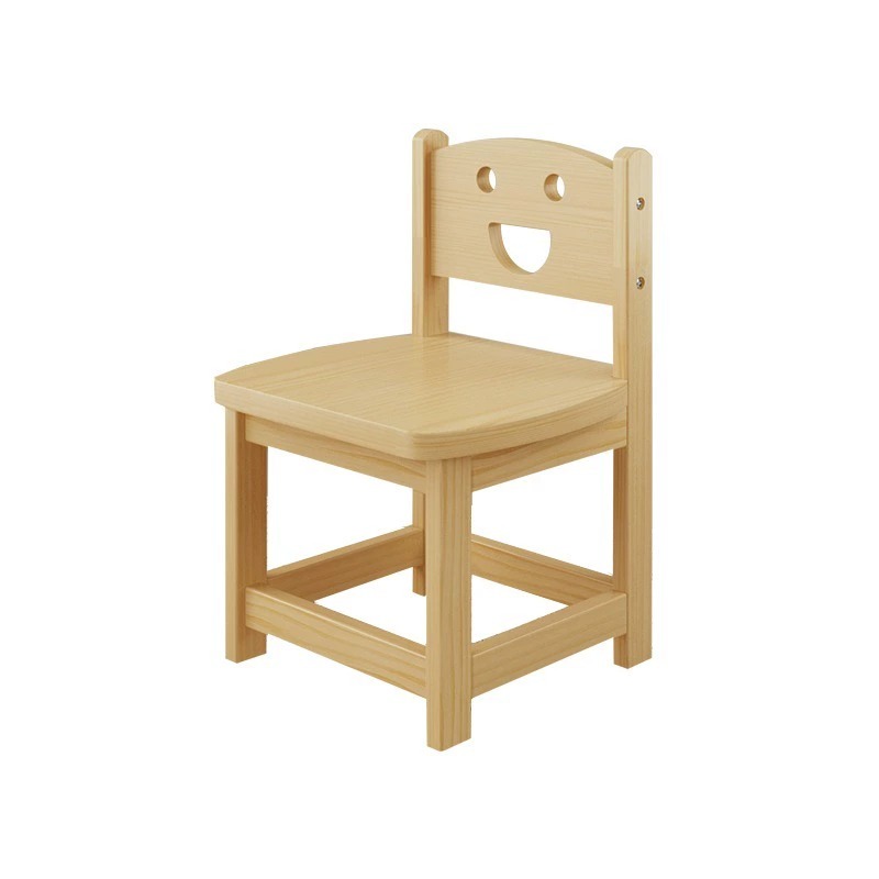 家用小矮凳实木网红圆凳子儿童靠背椅子客厅小型简约原木方形凳子
