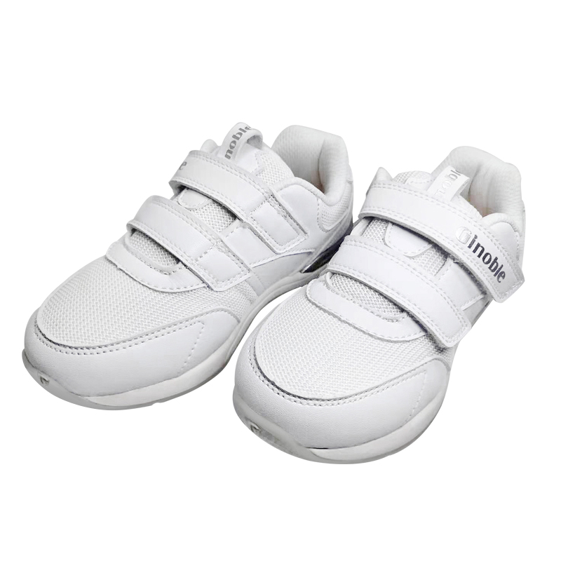 基诺浦春秋款机能鞋男女儿童运动鞋亲子鞋学生小白鞋黑鞋TXGS008