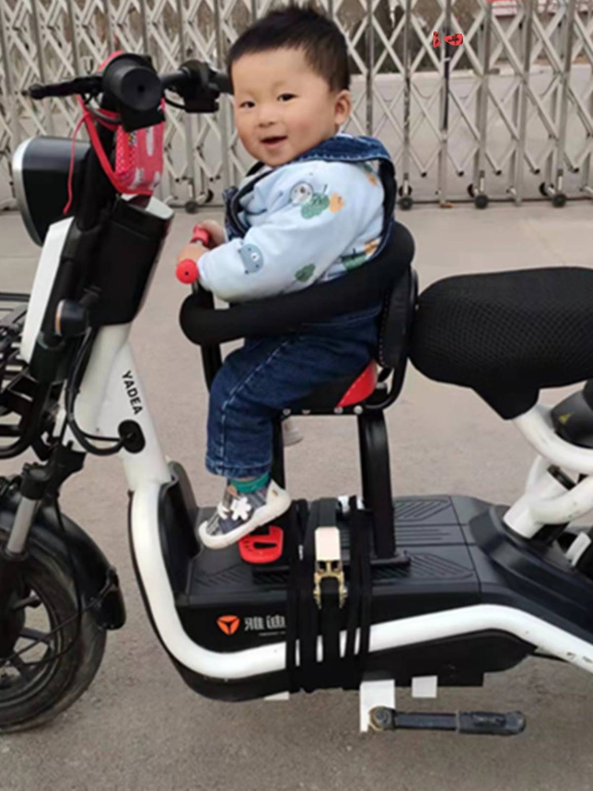 电动车儿童坐椅子前置踏板车摩托车电摩车宝宝安全座椅小孩电瓶车