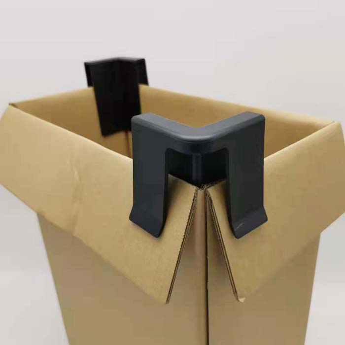 纸箱边角固定封箱夹扣对角夹子折箱神奇纸箱配套件塑胶扣件纸箱