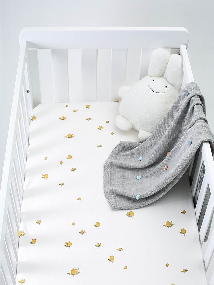 nuskin婴儿床床笠全纯棉儿童床单笠婴幼儿宝宝隔尿防水透气定制