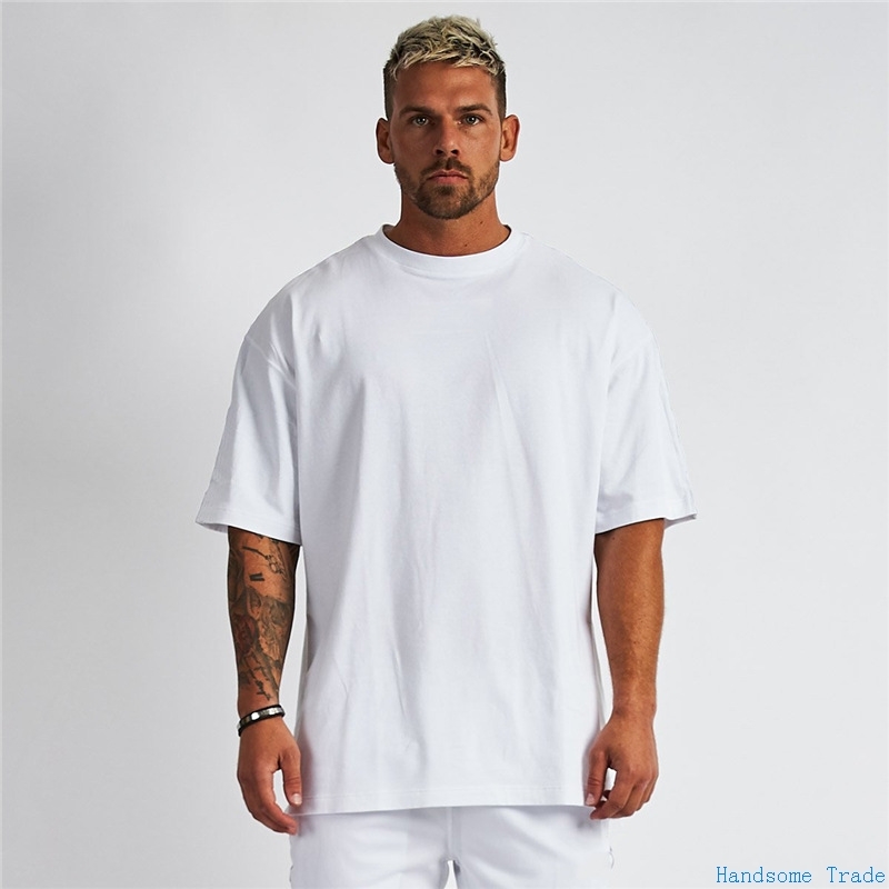 Men summer tshirt Man gym clothes 男t恤Crossfit t-shirt夏top