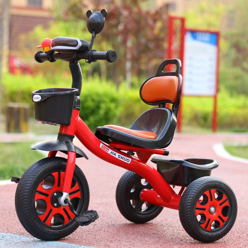 儿童三轮车1--2-6岁大号宝宝婴儿手推脚踏自行车幼儿园童车