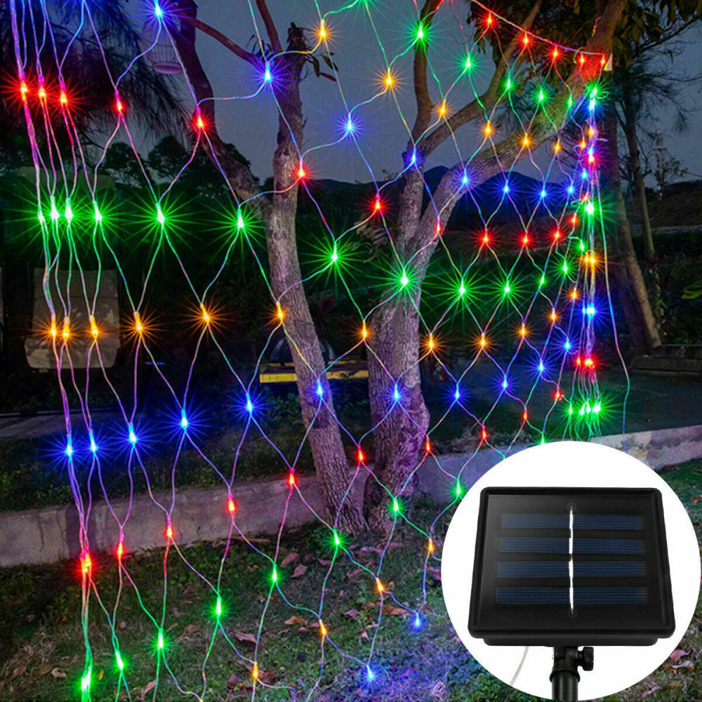 第二件半价LED 渔网灯串童话窗帘聚会花园圣诞装饰澳洲本地包邮