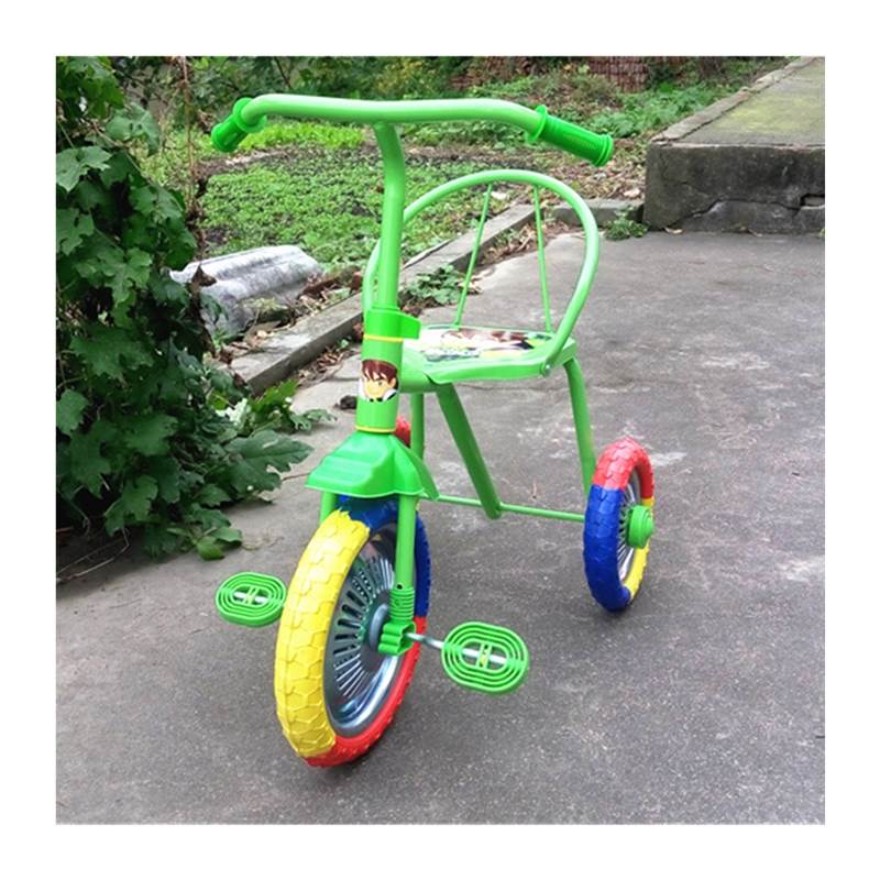 现货速发复古儿童小骑车脚踏车老式怀旧三轮车小号幼儿宝宝自行车