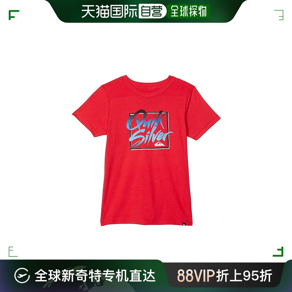 香港直邮潮奢 Quiksilver 男童 Feel 夏装T恤(学步婴童/儿童)童装