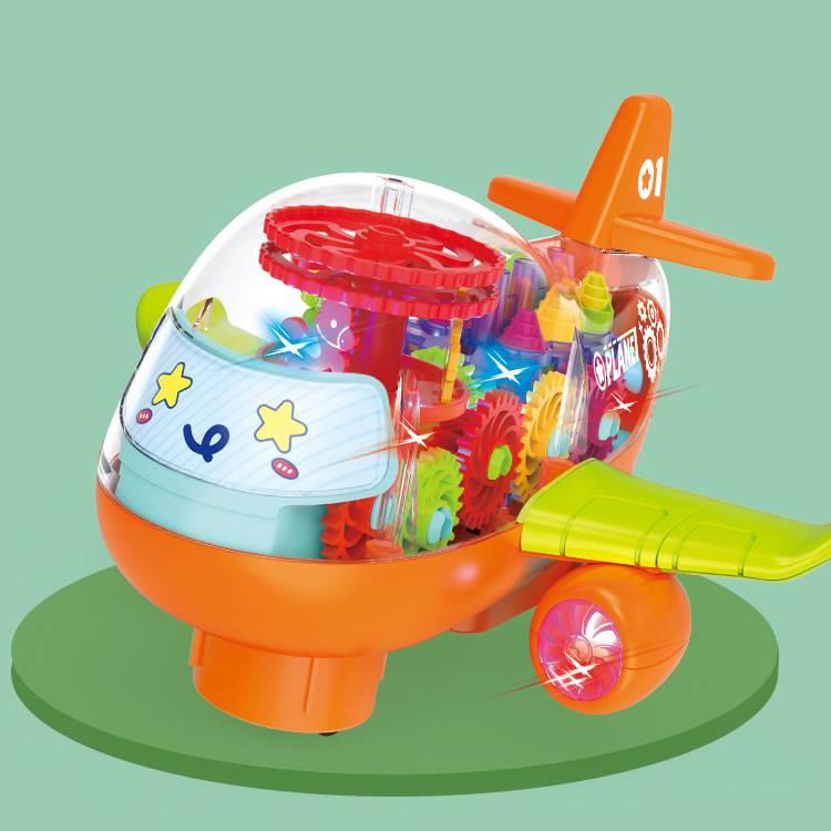 儿童手推飞机学步车玩具推推乐婴儿宝宝学走路神器男孩女孩1一2岁