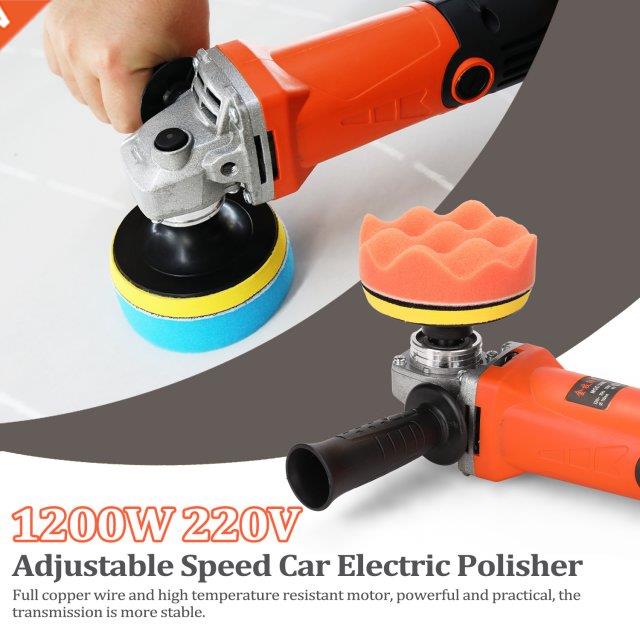 Professional Adjustable Speed 1200W 220V Electric Car Polish