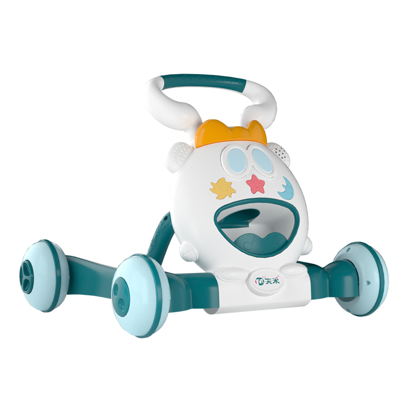 免安装婴幼儿学步手推助步车8-18个月宝宝防侧翻带音乐多功能玩具