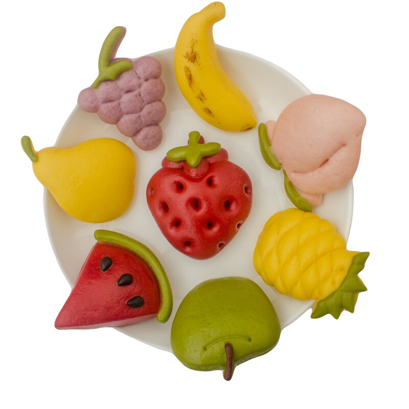 西瓜草莓菠萝蔬菜卡通包馒头模具烘焙婴儿宝宝辅食磨具面食造型压
