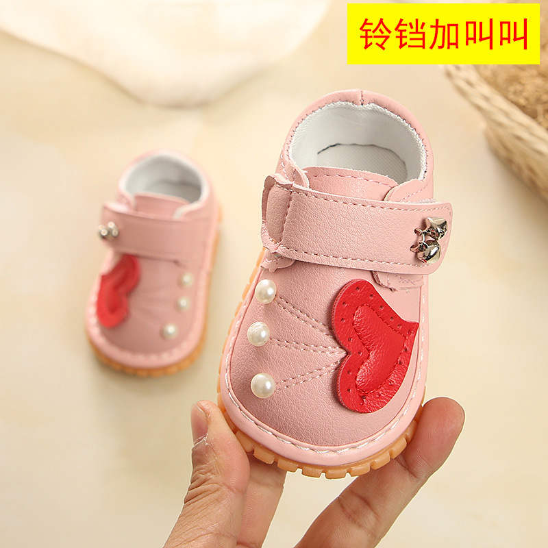 推荐Female Baby Shoes Sub-0-2 Years Old Baby Toddler Shoes A