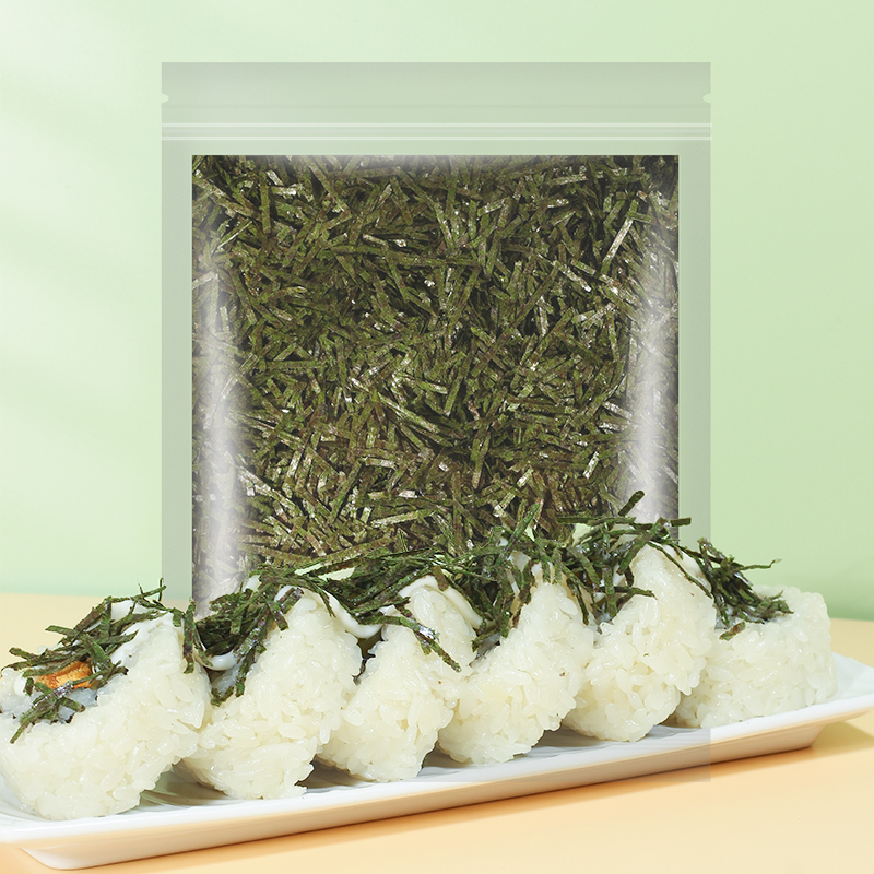 寿司料理饭团材料章鱼小丸子海苔丝商用紫菜丝切丝海苔拌饭即食