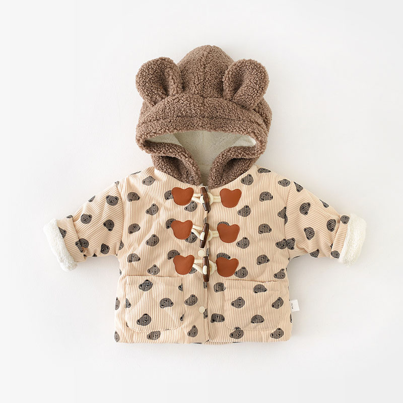 初生婴儿手工棉花棉衣冬季加厚 0-1岁男女宝宝加棉上衣棉袄外套潮