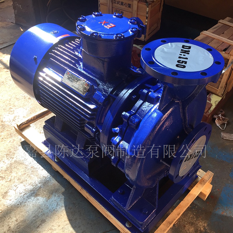 厂家生产直销卧式管道离心泵 定制循环泵单级单吸管道给水泵