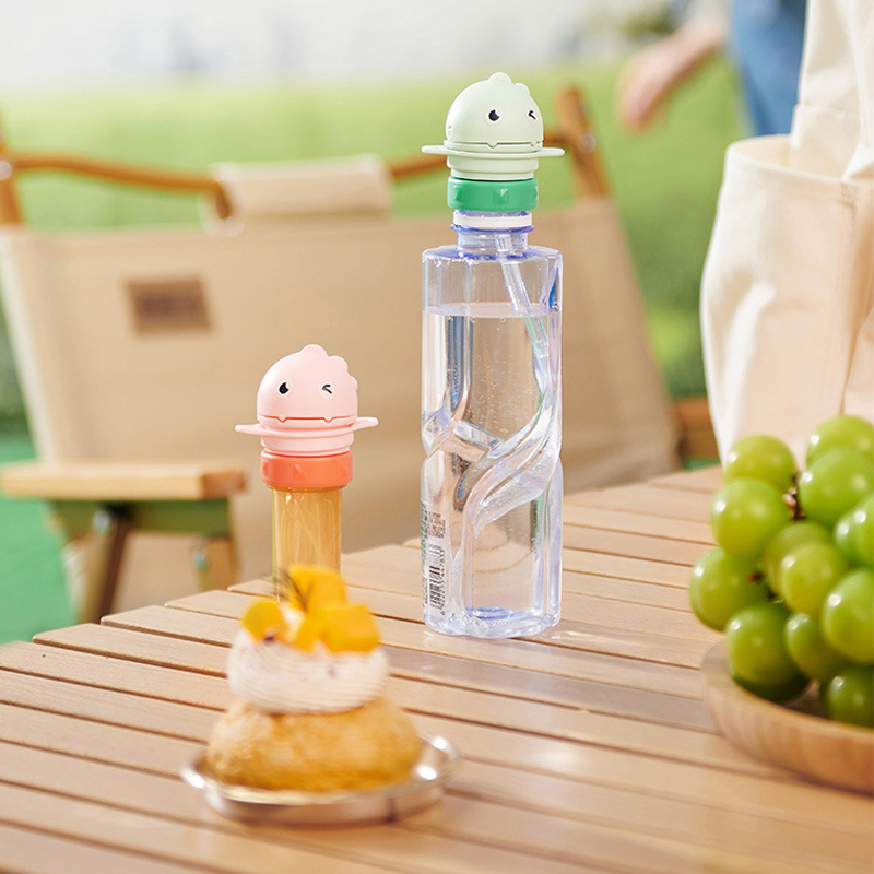饮料矿泉水水瓶转换嘴头防呛儿童吸管盖宝宝瓶盖喝水神器通用
