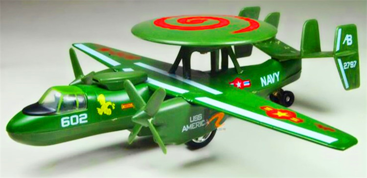 包邮彩珀合金飞机儿童玩具预警机战斗机客机轰炸机直升机模型男孩