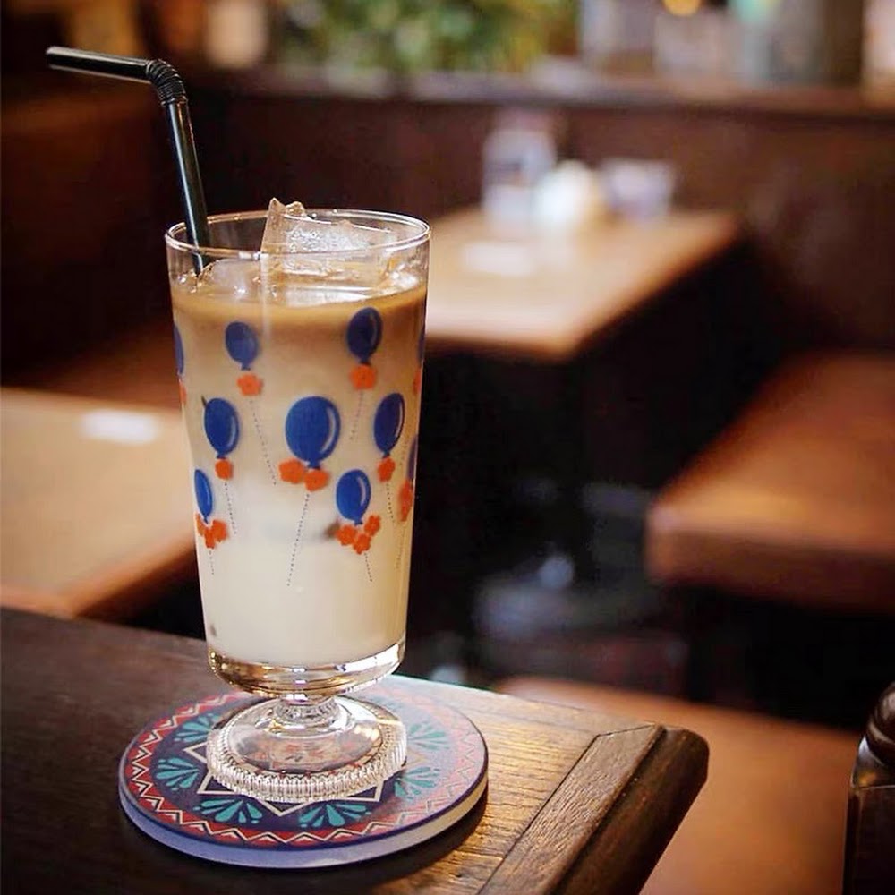 包邮日本进口Aderia石塚硝子复古昭和高脚玻璃杯果汁咖啡牛奶水杯